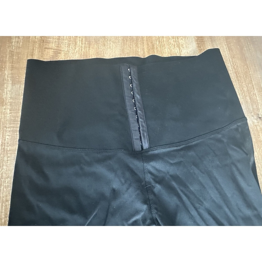 Women's High Waist Leggings Sexy Corset Tummy Control Body Shaper Sz XL Black